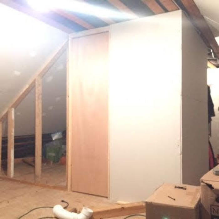 attic bathroom