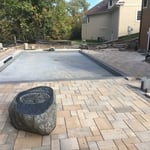 Pool/Fire Boulder/Pavers