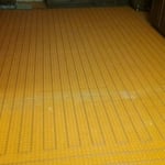 ditra heat is done, time for tile
