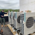 New installation of mini split units