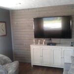 Barn wood, paint and trim