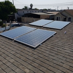Four Panel Home Solar System