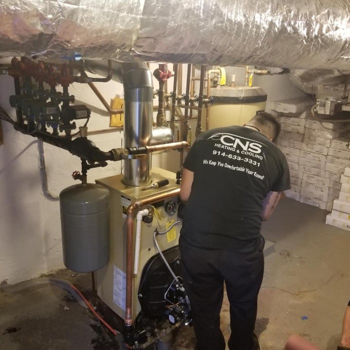 Weil McLain Oil Hot Water Boiler Installation