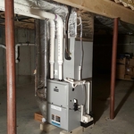 Drain work is complete