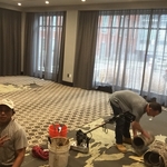 Installing carpet
