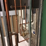 New supply piping