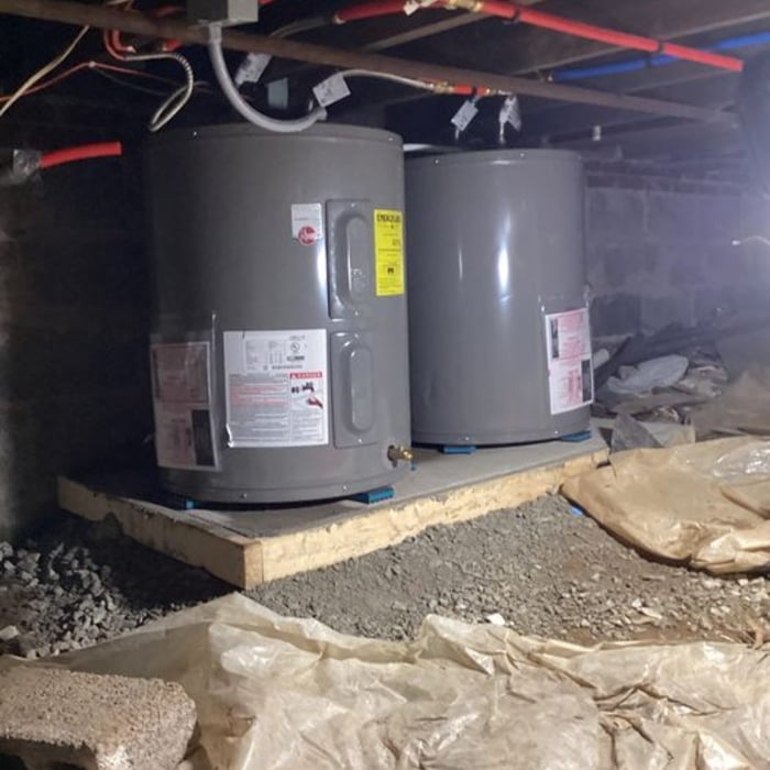Hot Water Tank Install