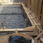 Prepped Foundation Ready to Pur