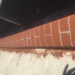 Curbing and slabs