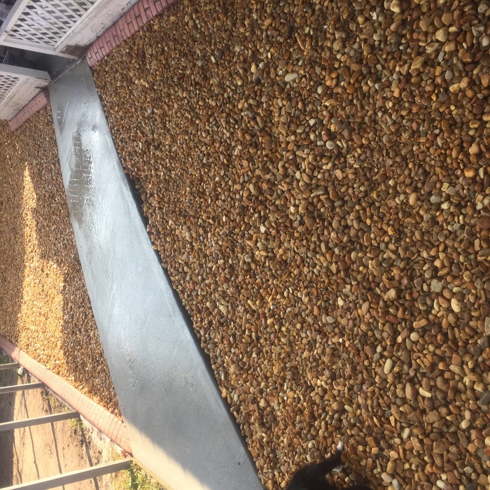 Curbing and slabs