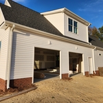 New construction gutter install
