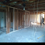 Commercial drywall installation