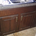 Lower cabinet and dishwasher installation