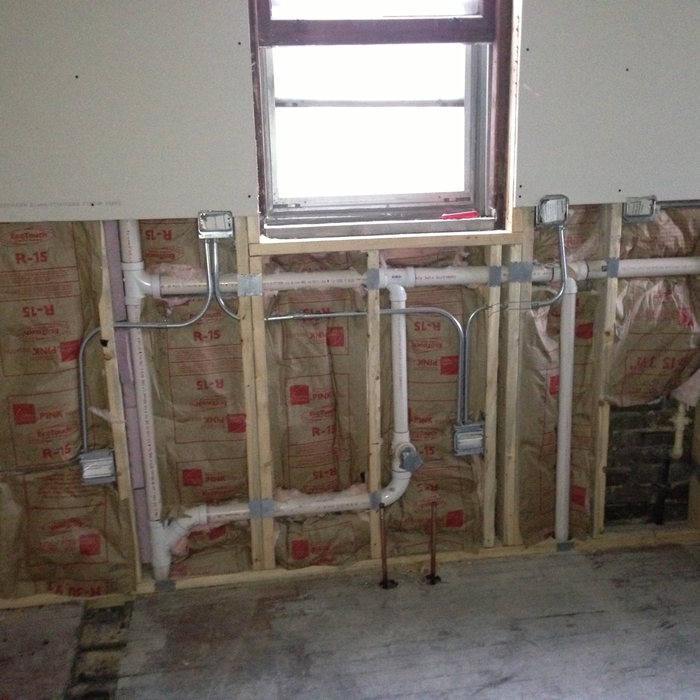 Rough-in & Trim work