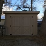 Custonm French Doors Closed