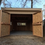 French Doors Opened