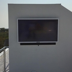 Sunbright 65" on Rooftop deck