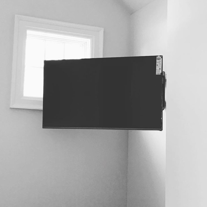 50" with Equipment in Closet