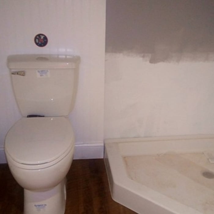 new bathroom installation