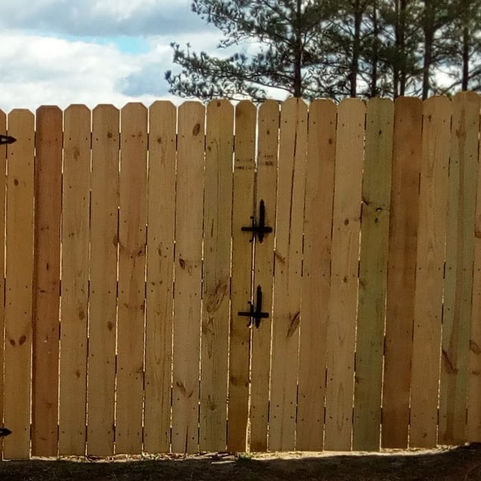 Wooden Privacy Fence