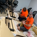 Assembling New Work stations