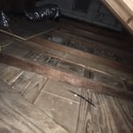 Attic Restoration In Process