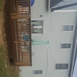 Siding Back Of House before