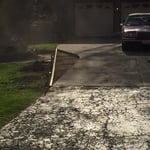 Start of concrete job.