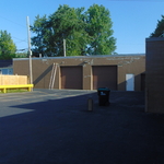 rear of building