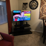 Standard Television Setup and Furniture Assembly