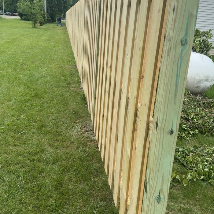 Full Fence installation