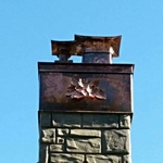 Custom Copper Chimney After(front profile)