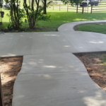 Patio and Walkway