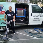This is me and my Truck Mount Machine