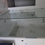 White Marbal Mosaic Steam Shower