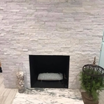 Stone Fireplace