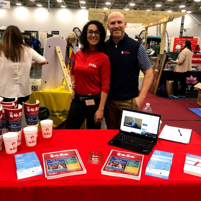 Brian and Deborah Poole at the City of VB HomeShow