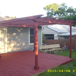 Pergola and deck