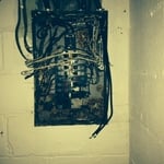 FARM HOUSE PANEL UPGRADE (before)