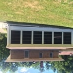 Screen in porch