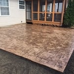Stamped Concrete Patio