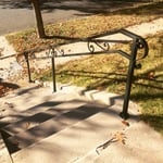 Bungalow handrail