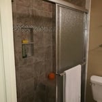 marbel walk in shower