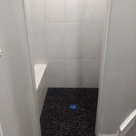 Walk in shower
