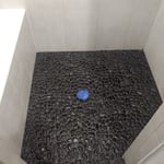 Shower Pebble Floor