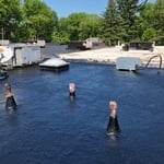 Rubberized Flat Roof