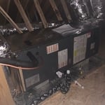 Air Handler in Attic