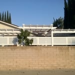 Vinyl Lattice Patio Cover