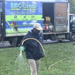 Jeff Spraying for Weeds