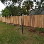 6ft cedar fence